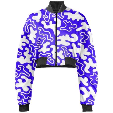 Chic Germs Blue White