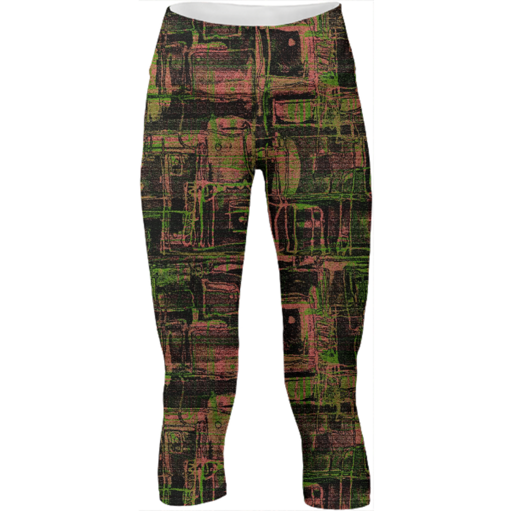 Lines on canvas Leggings