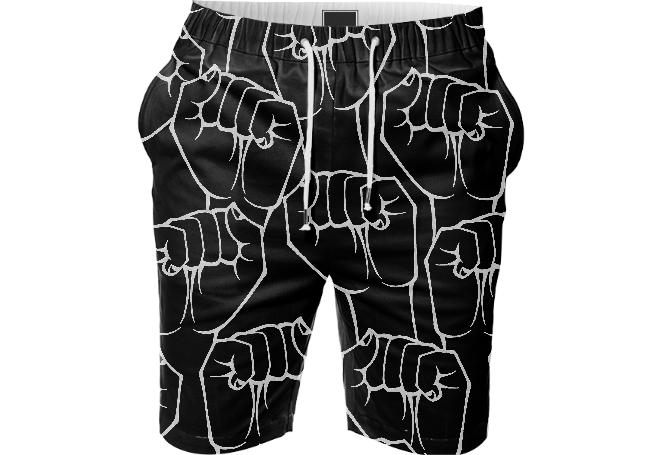 BLACK GROUND SHORT