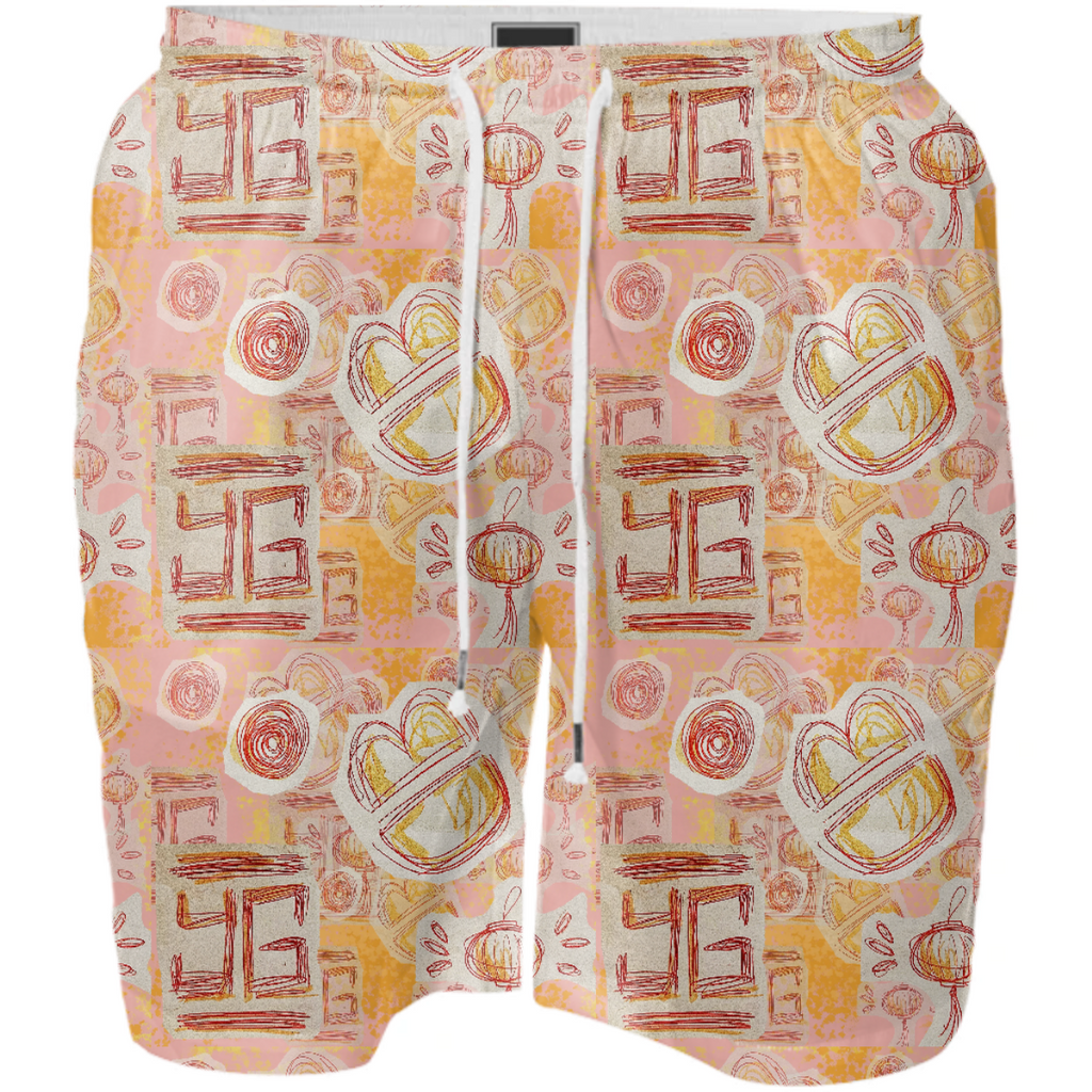 YG Stamped Shorts