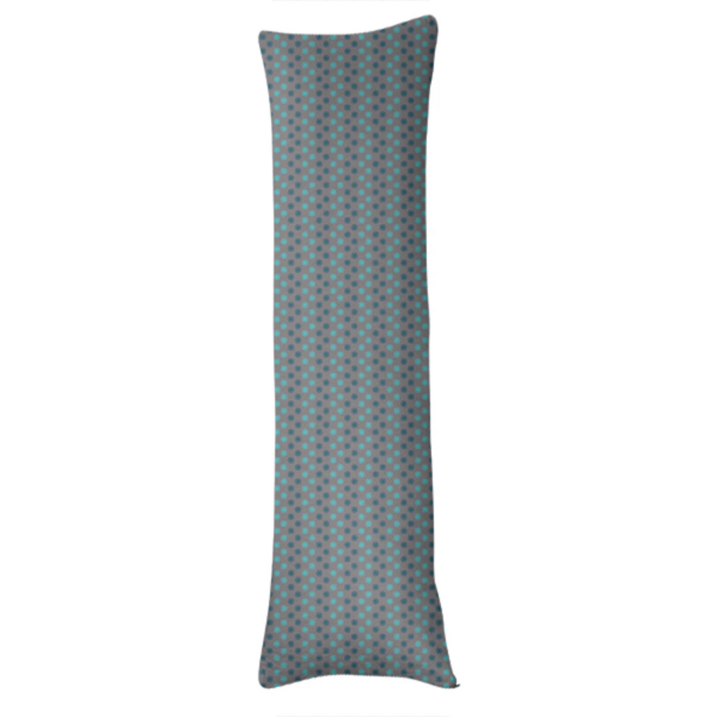 Abstract Dots Explosion 4 Body Pillow