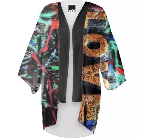 Love Graffiti Kimono