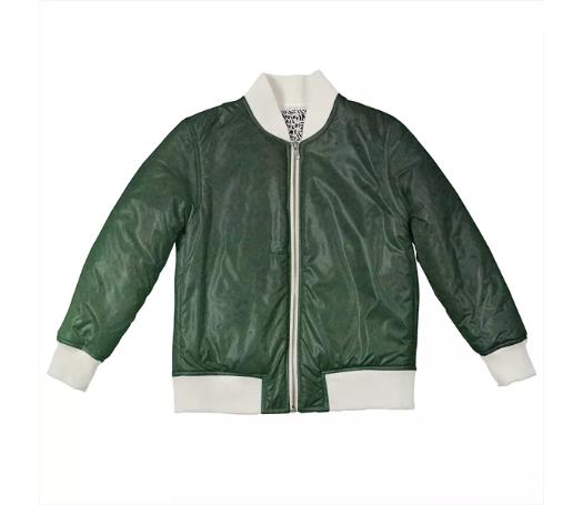 Forest Green Short Kids Jacket