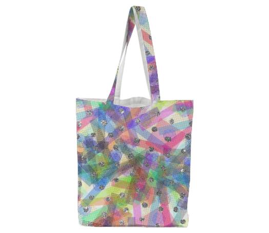 NEON TAPE TOTE BAG