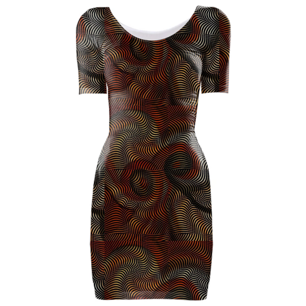 Prairie Maze Bodycon Dress