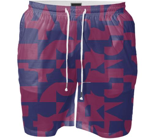 Mobile App Monster Swim Shorts