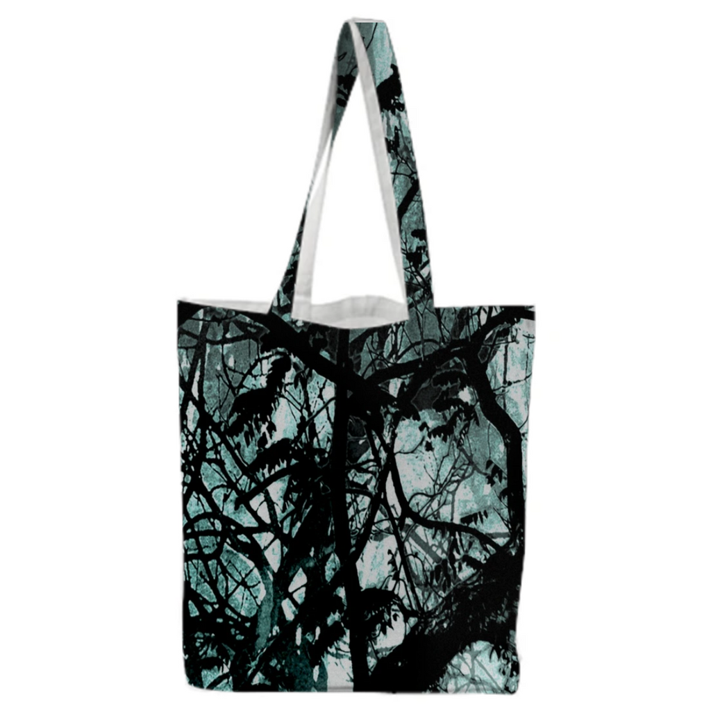 Dark Forest Landscape Illustration