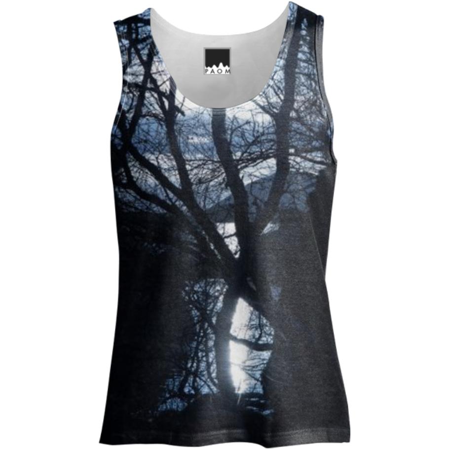 Forest Blue Sky Tank Top Women