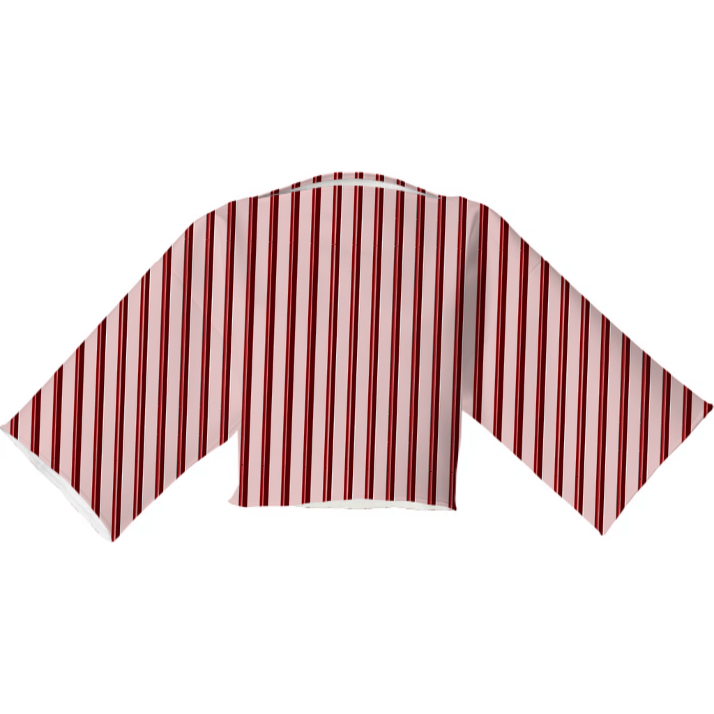 Red Pin Strip Top