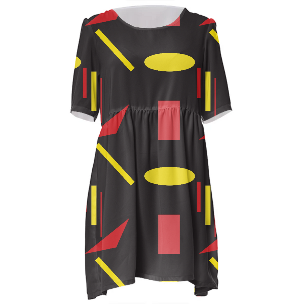 fashion design in the style of constructivism