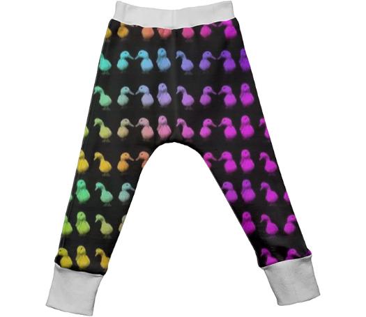 Rainbow Ducks Kids Drop Pant