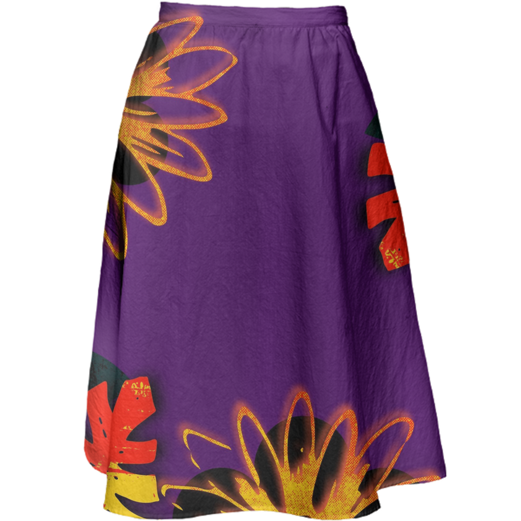 Felise KaBobo- Alofa Motu II midi skirt