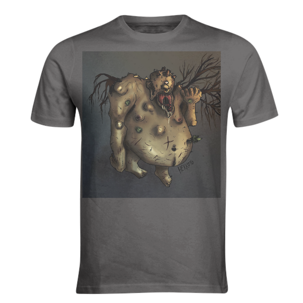 Monster giant titan ogre horror creepy edgy dnd dungeons and dragons enemy boss video games shirt