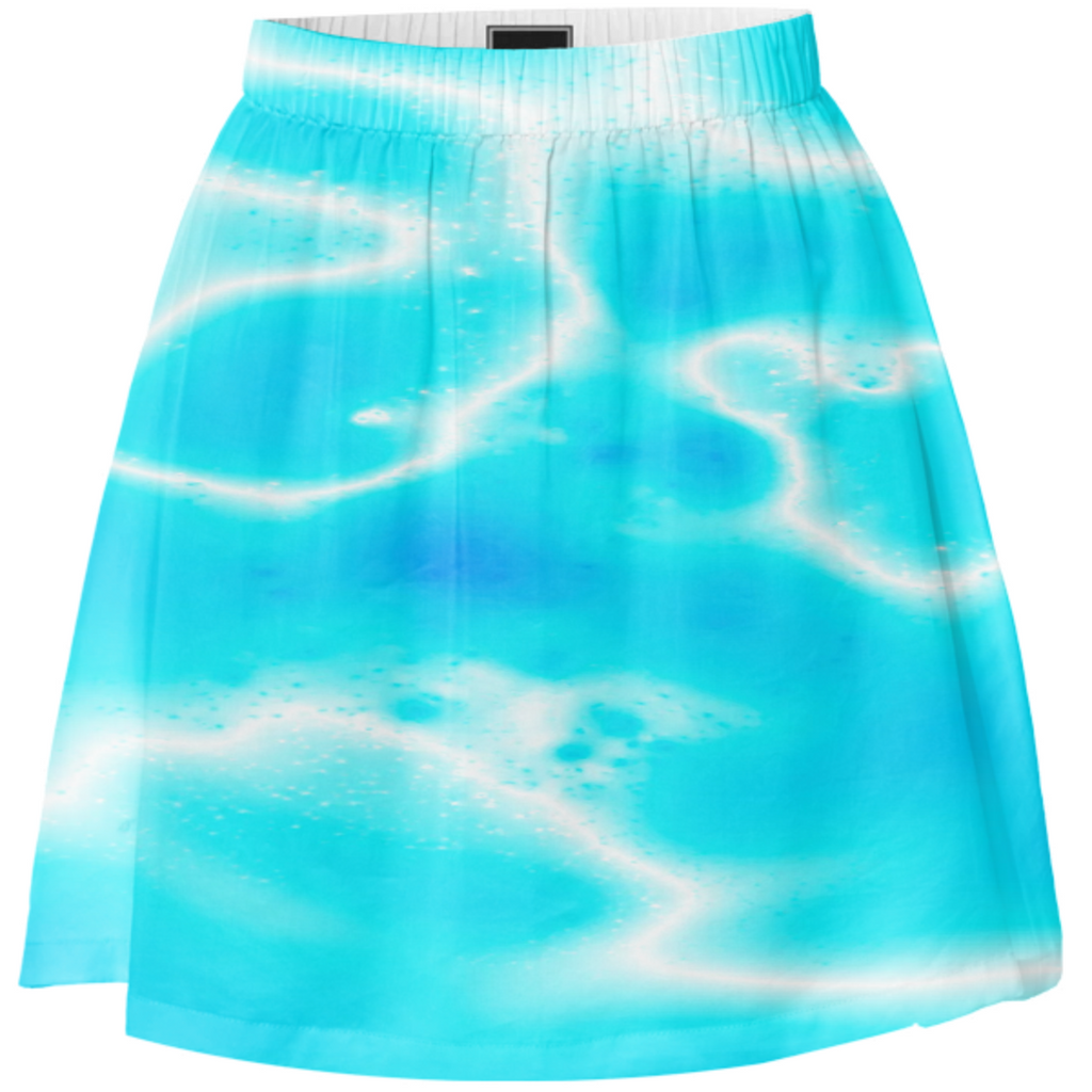 Summer pool skirt (ocean)