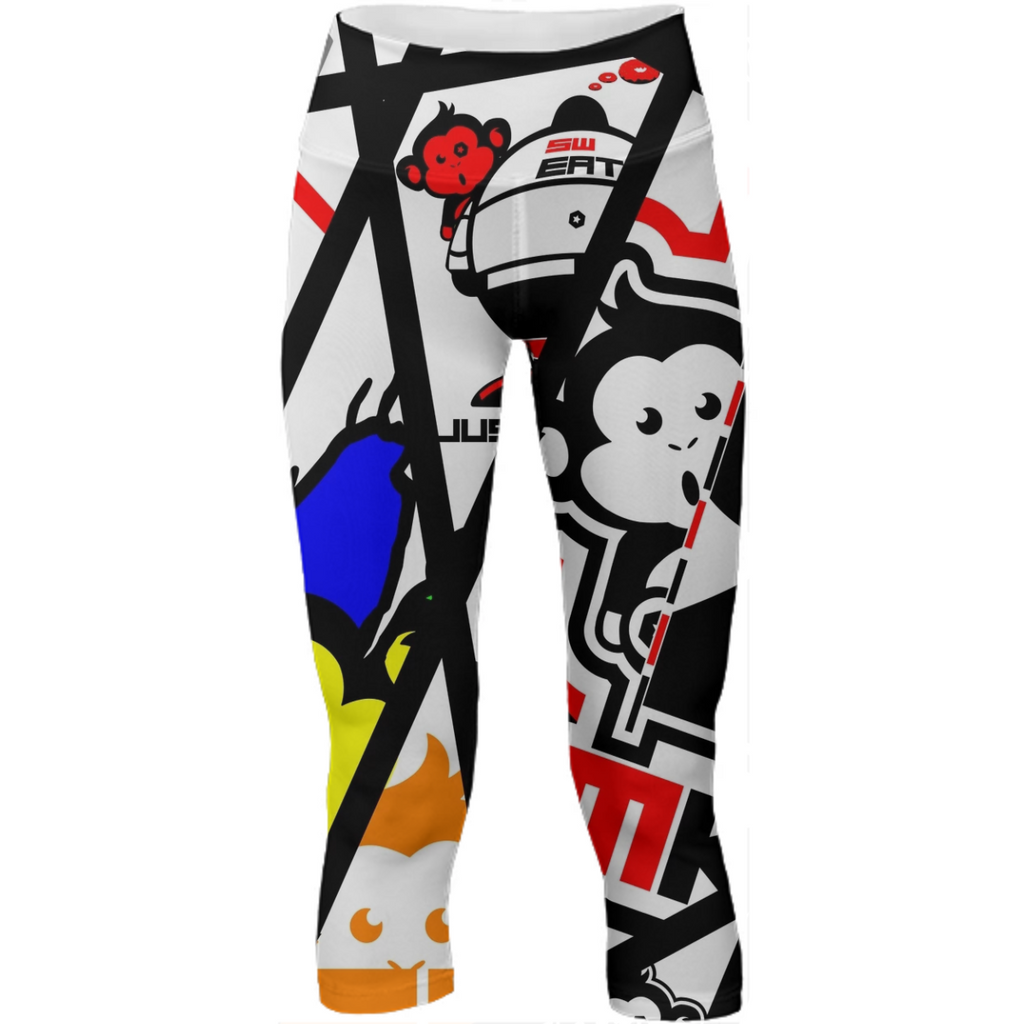 CMKY ALL LOGO LEGGINS