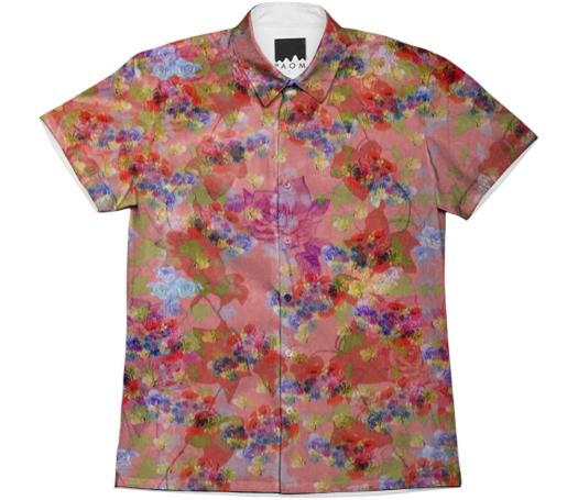 Rosa Short Sleeved Shirt Salmon Pink