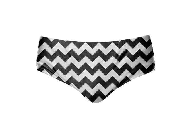 Black and White Chevron