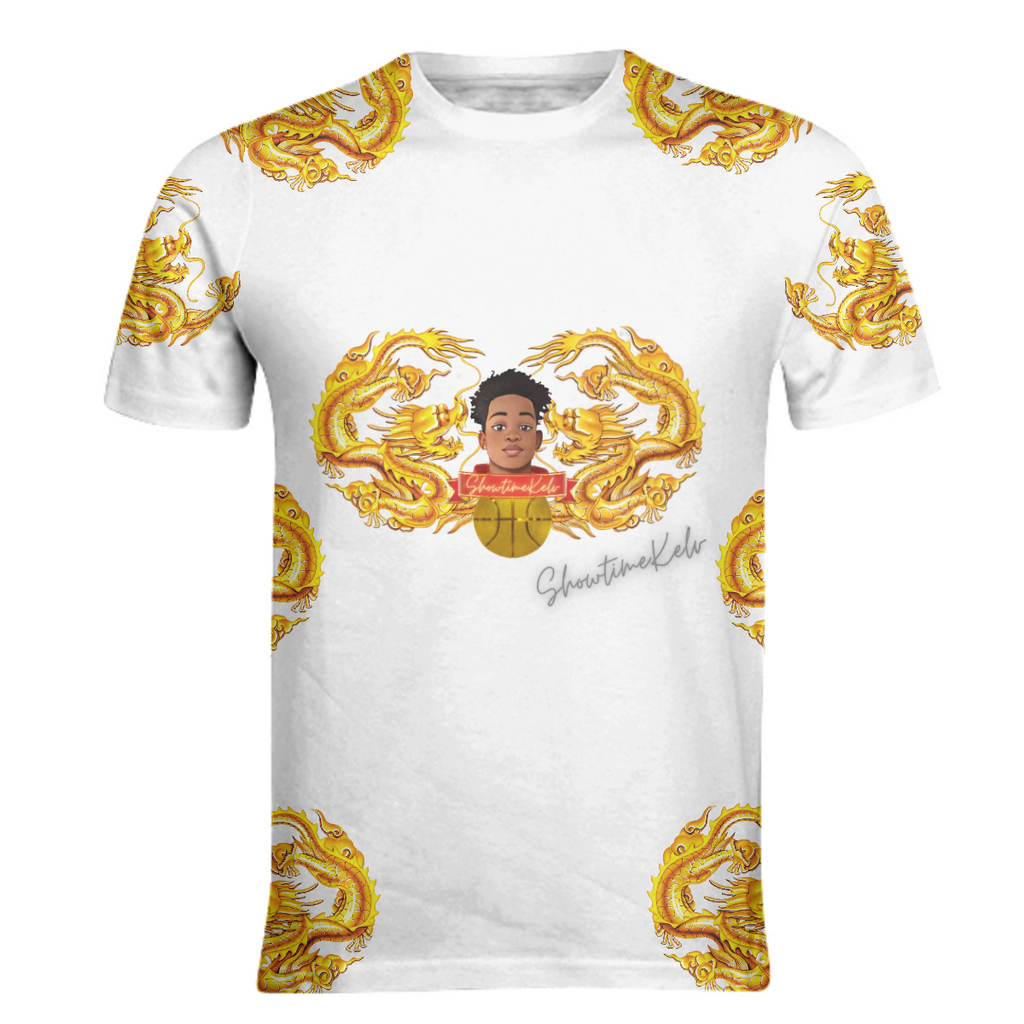 SHOWTIME KELV CROSS LOGO T-SHIRT