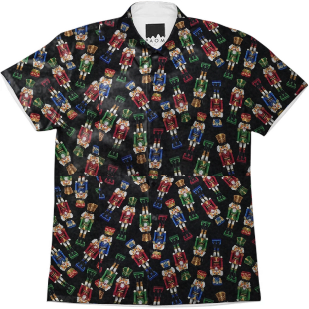 nutcracker button up