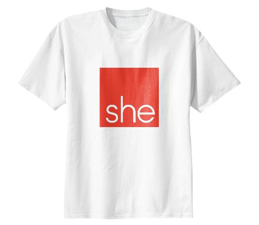 she