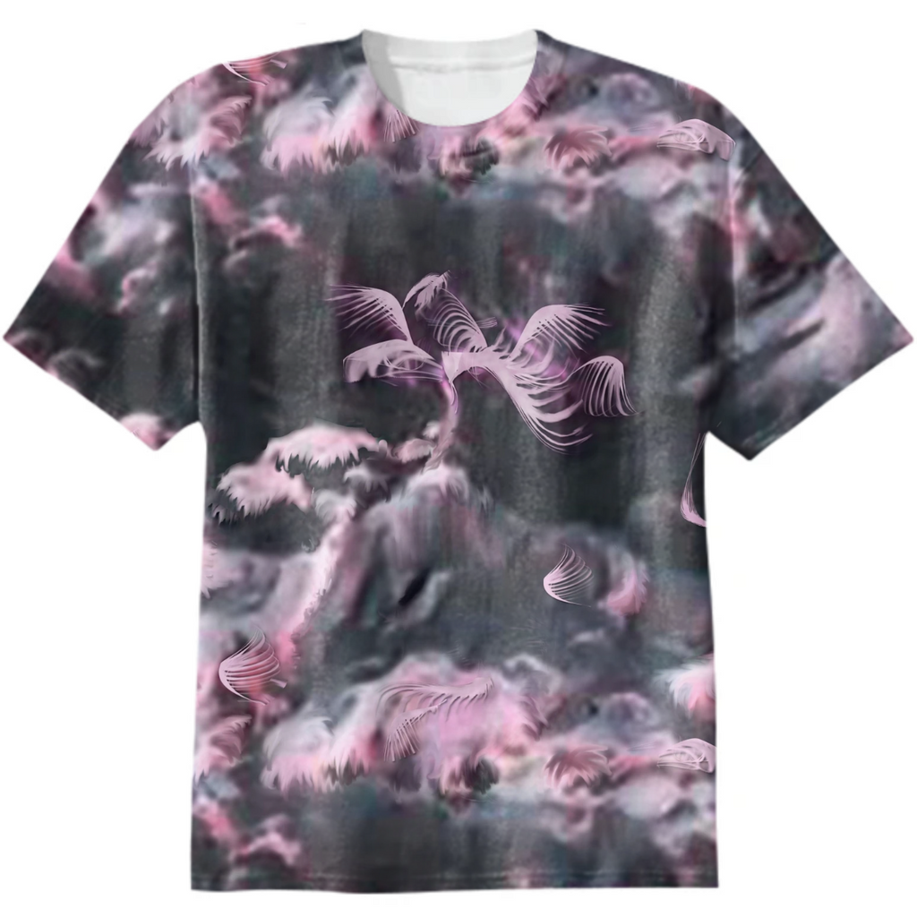 landscape, wood, feathers,ashes, incinerated tenderness, pink, gray, monochrome, minimalism, mood, condition