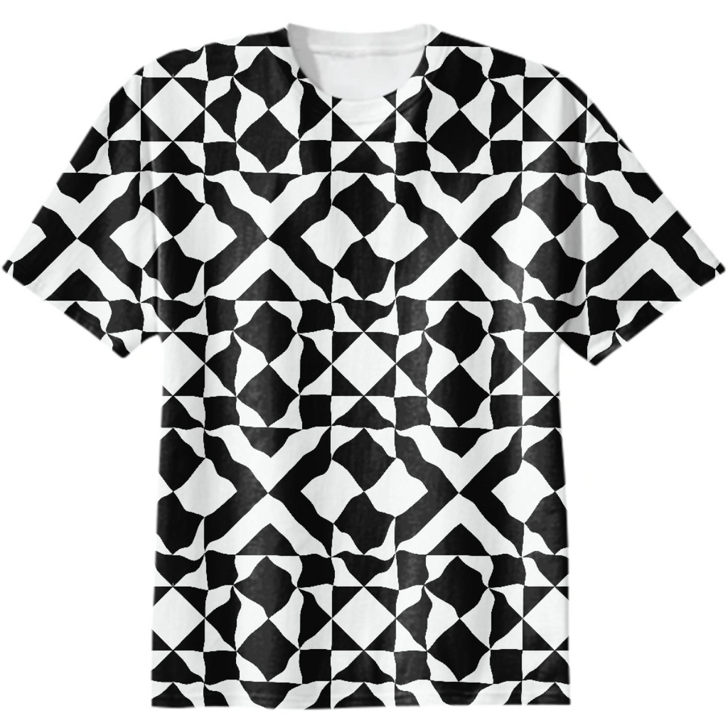 Black and White wavy