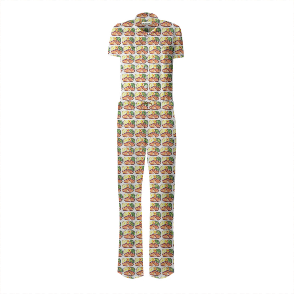 tv dinner ham jumpsuit