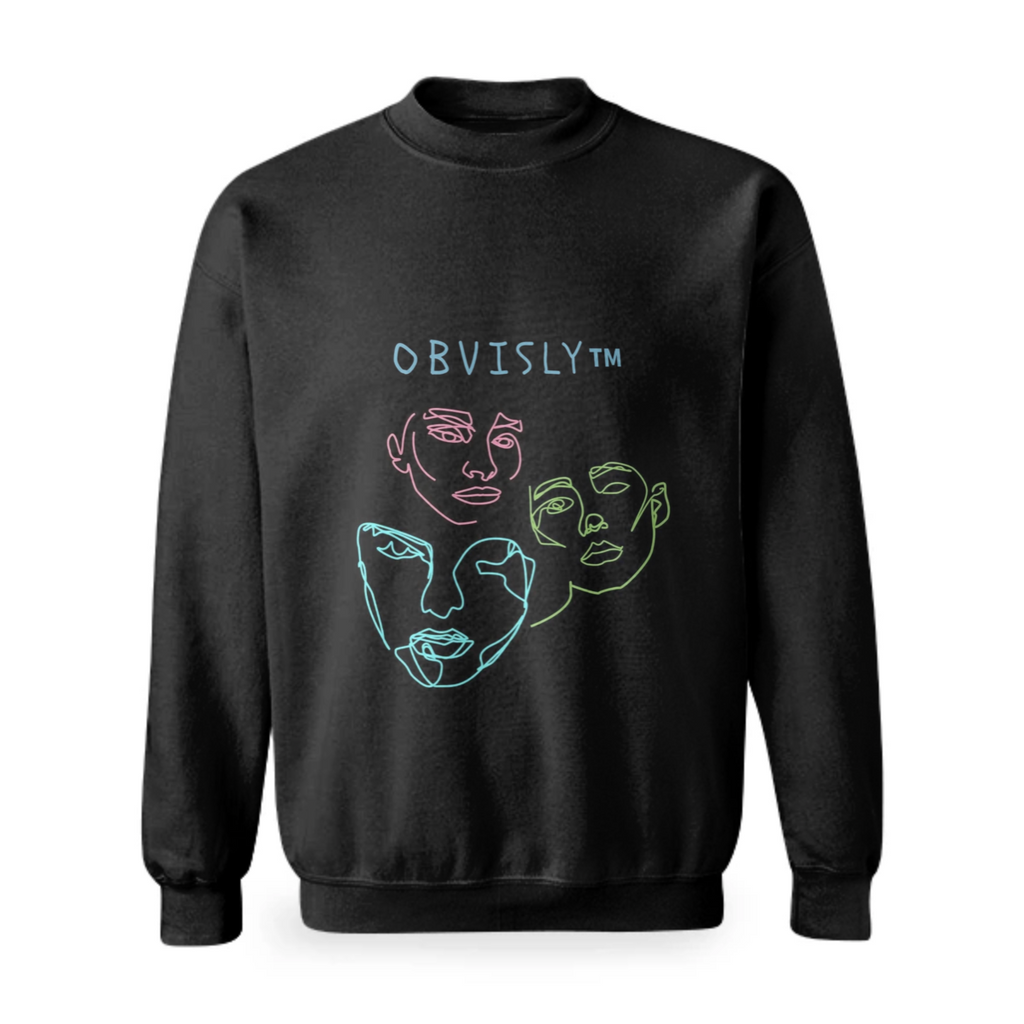OBVISLY™️ (SWEATSHIRT BLUE FONT)
