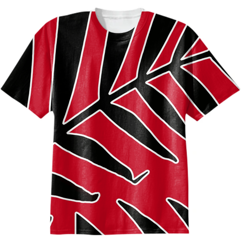 Leaves Silhouette Tropical Style Print