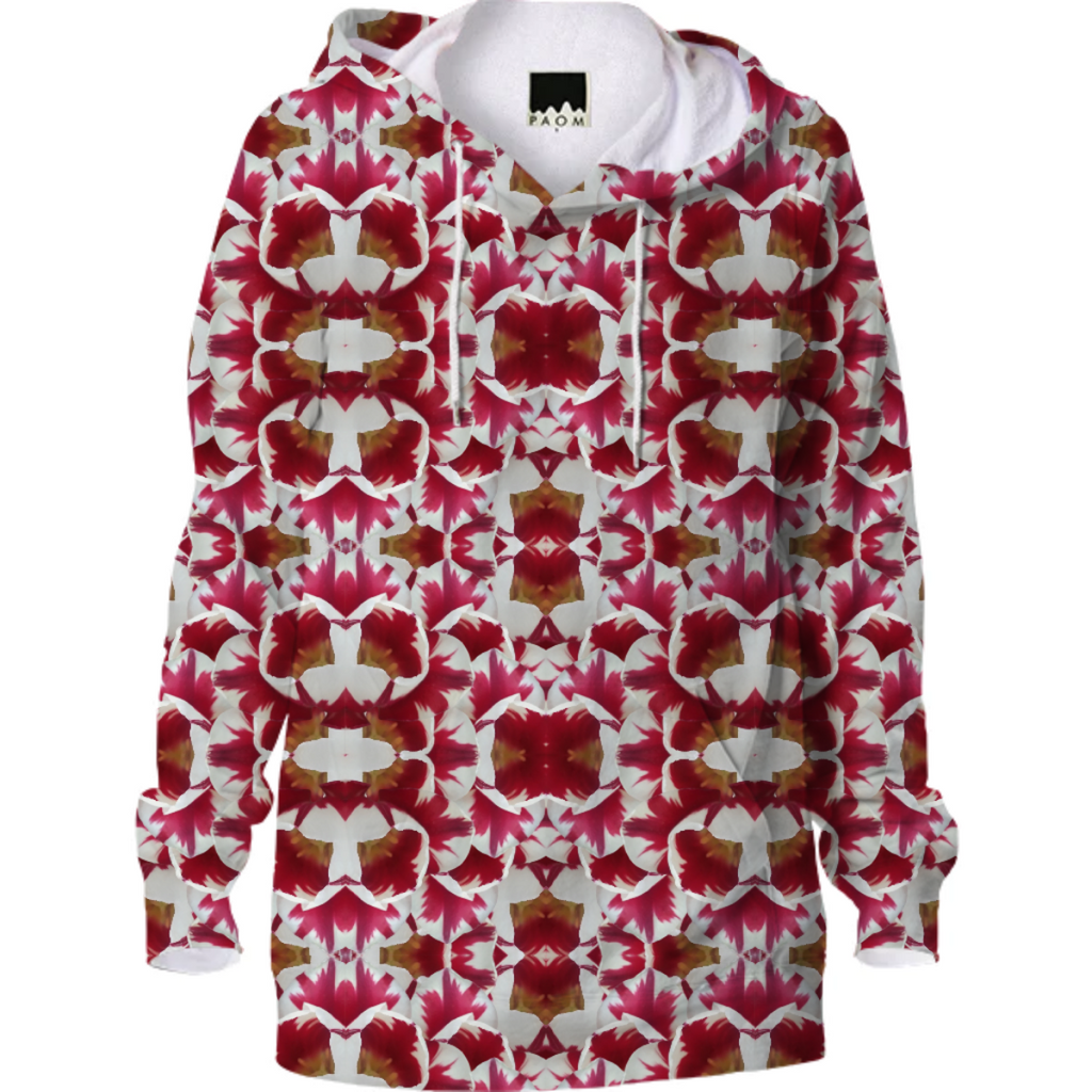RedWhiteFlowers Geometric