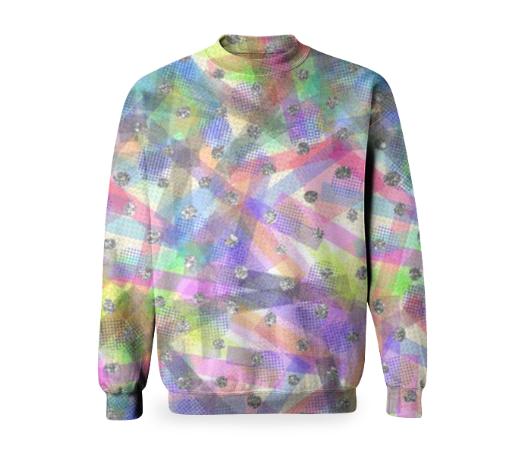 NEON TAPE SWEATERSHIRT