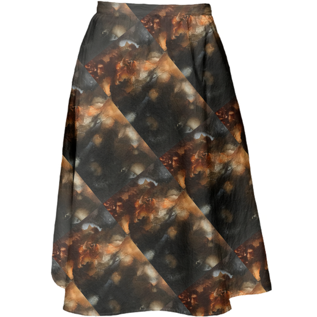 The Lion and the Lamb Midi Skirt