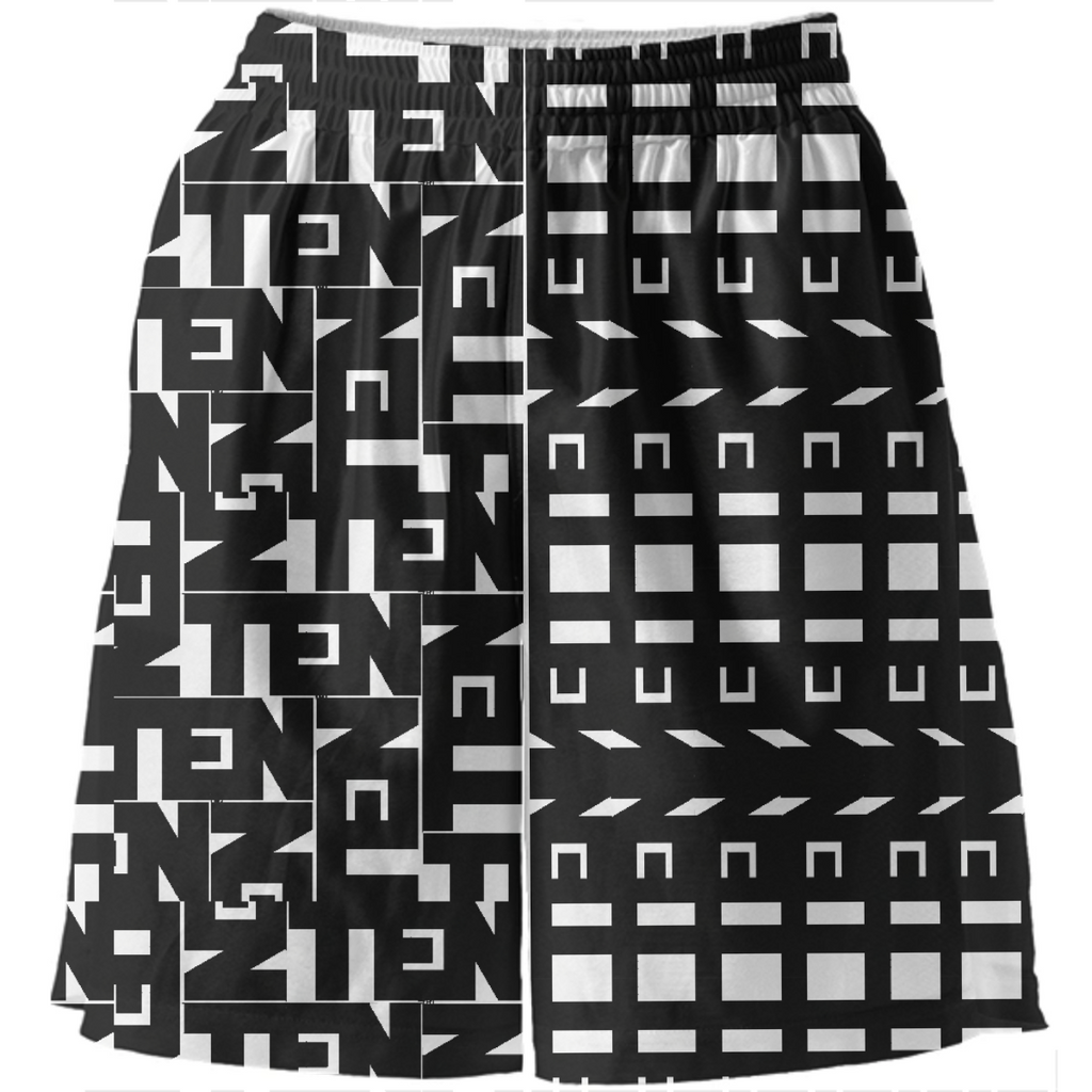 TEN logo mix shorts