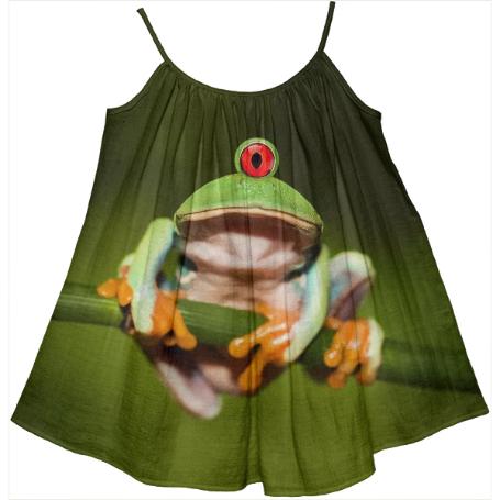 frog tent Funny Conceptual Cyclopic Frog Kids Tent Dress