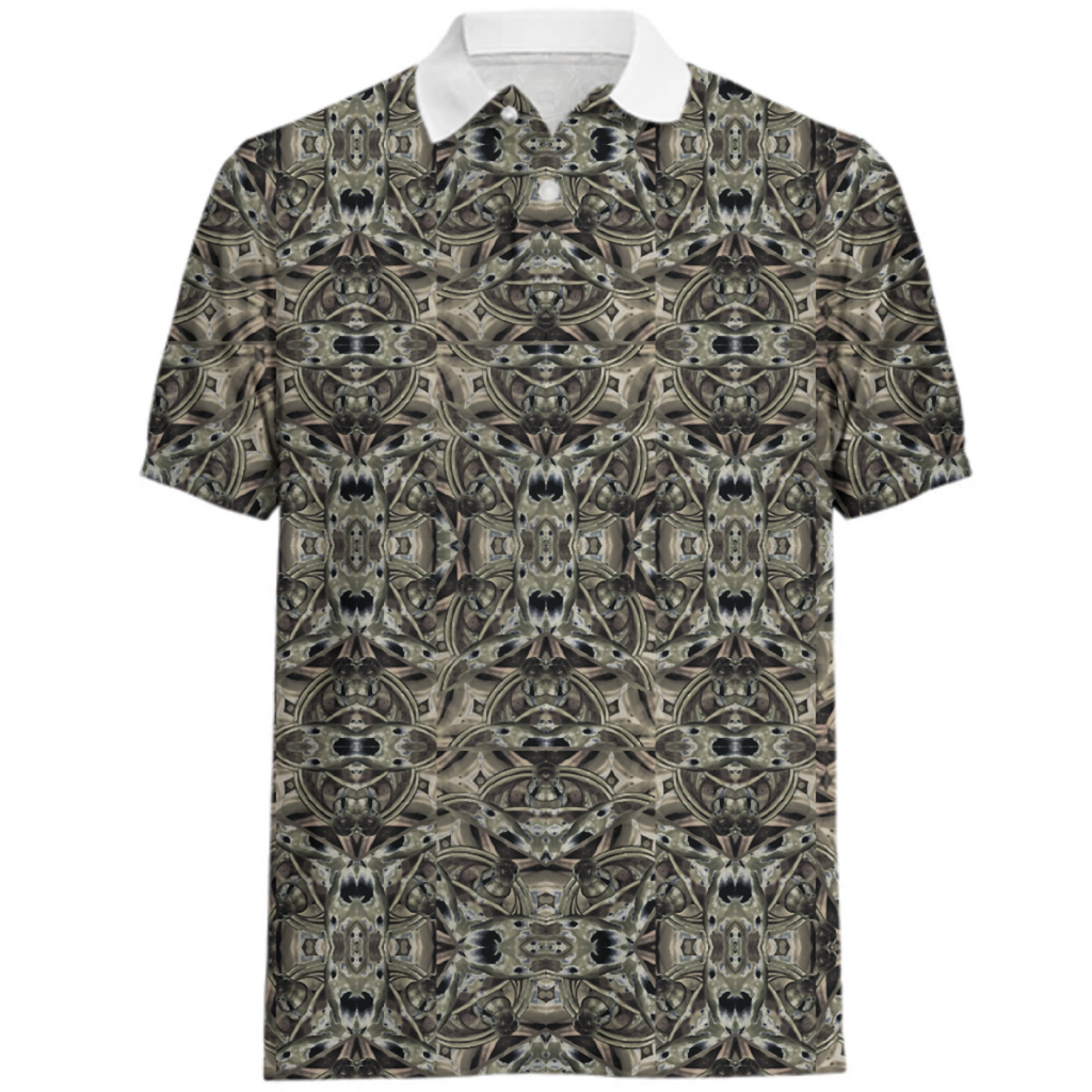 Steampunk Camouflage Print Pattern