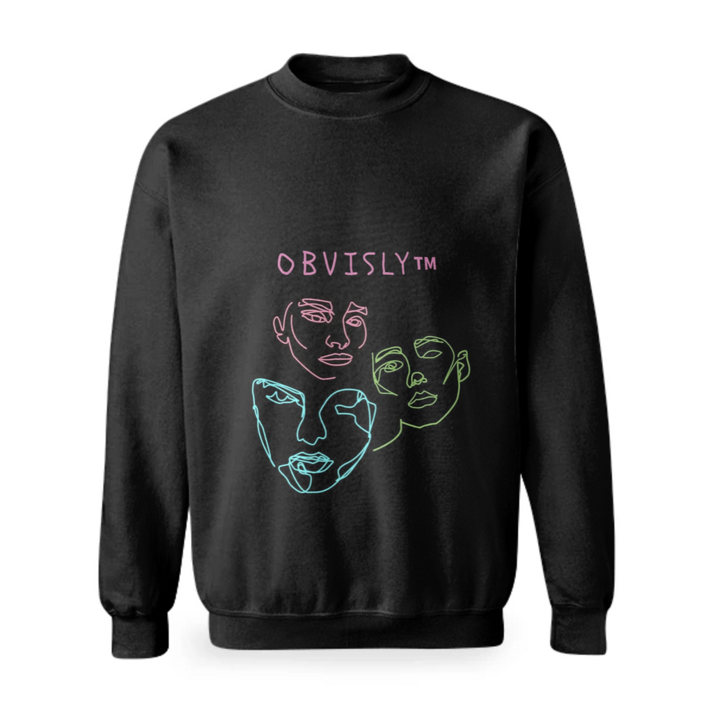 OBVISLY™️ (SWEATSHIRT PINK FONT)