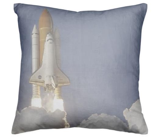Blast Off Pillow