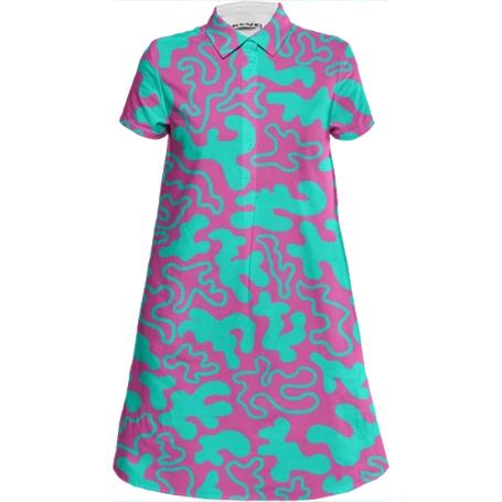 Chic Germs Pink Teal