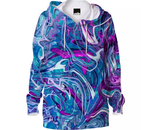 Look Within Abstract Hoodie