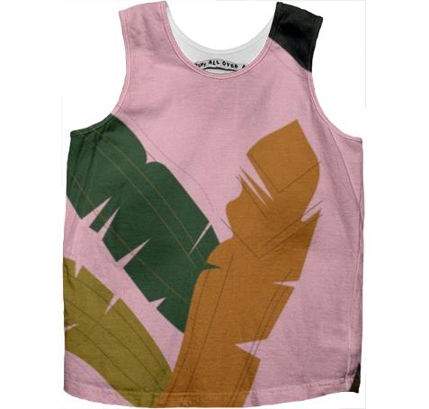 Kids artistic Tshirt with BANANA LEAVES