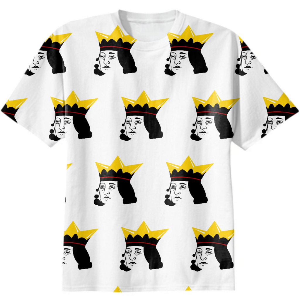 King Of Hearts Tile T-shirt