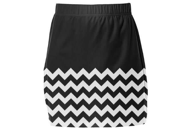 Black and White Chevron