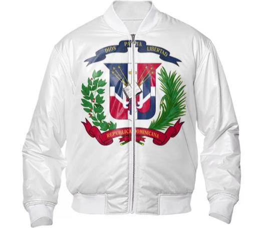 Dominican Republic Coat of Arms Bomber Jacket