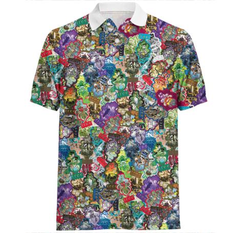 All Over Trees Polo