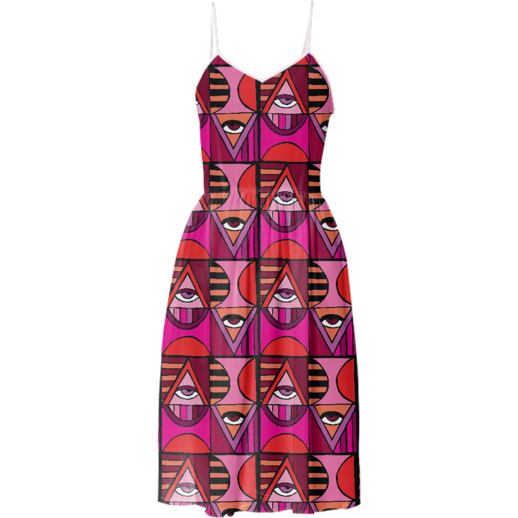 Pink Tut Summer Dress