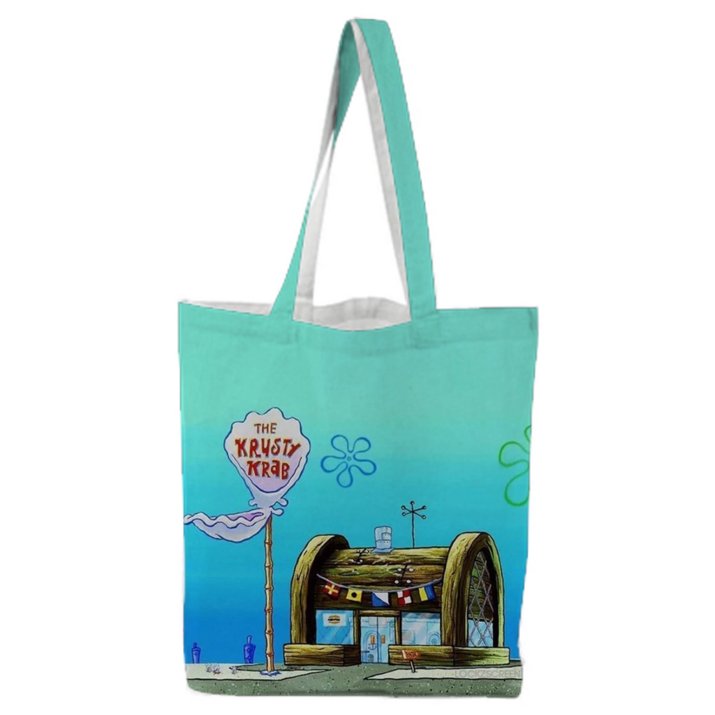 krusty tote bag