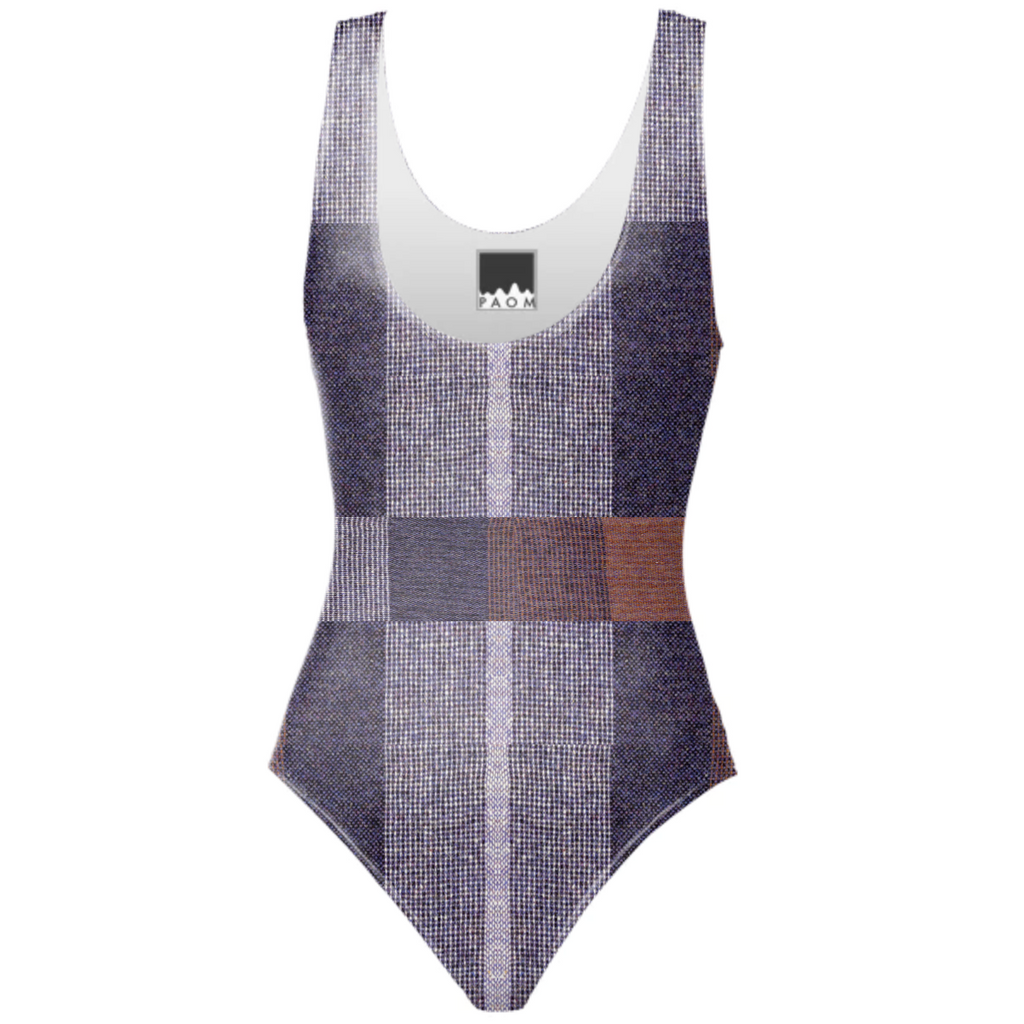 Wool Swimsuit with belt