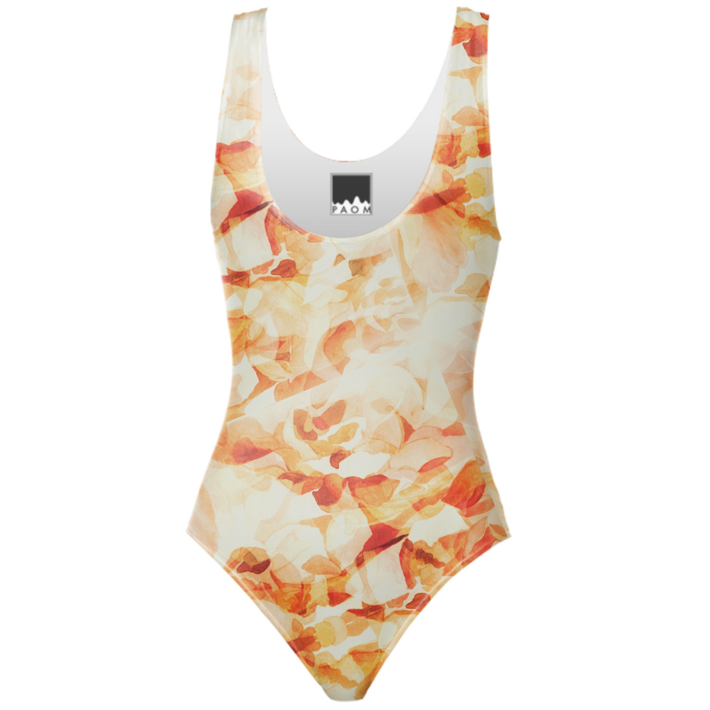 Peach beach camo suit