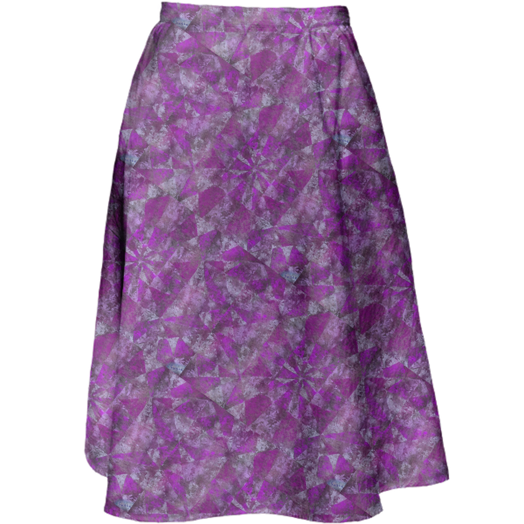 Purple Fracture Skirt