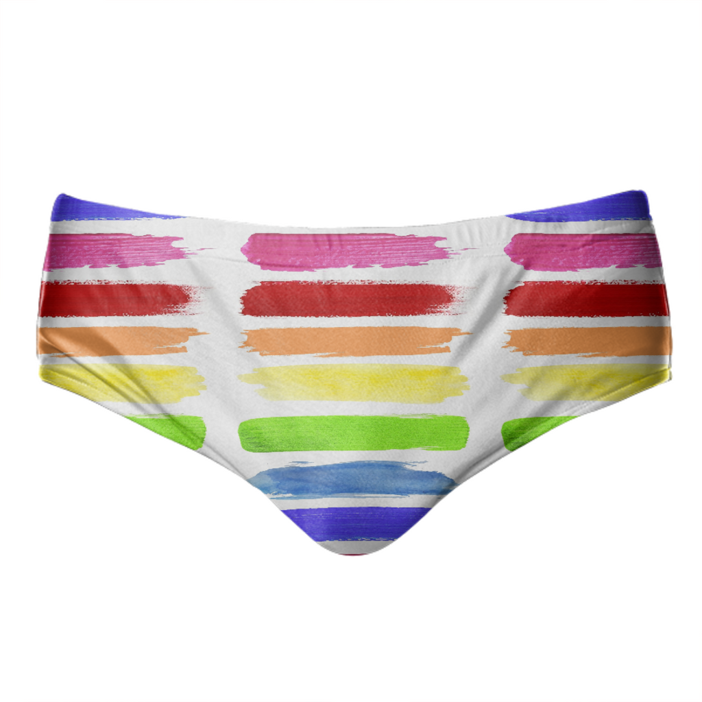 Pride Brushstrokes Men's Speedo